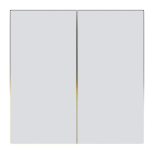 AVATTO TS60-EU-W2 - Interrupteur tactile connecté Wi-Fi 2 voies