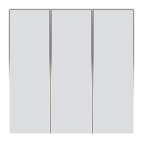 AVATTO TS60-EU-W3 - Interrupteur tactile connecté Wi-Fi 3 voies