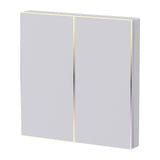 AVATTO TS60-EU-W4 - Interrupteur tactile connecté ZigBee 4 voies, blanc : LED