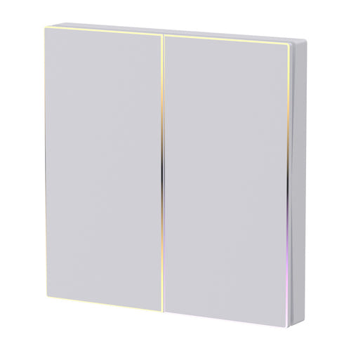 AVATTO TS60-EU-W4 - Interrupteur tactile connecté ZigBee 4 voies, blanc : LED