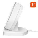 AVATTO WHS20 - Station connectée de température et d'humidité Wi-Fi : écran LCD heure humidité