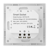 AVATTO WOT20-FR - Prise connectée encastrée Wi-Fi 16 A avec port USB-C : commande vocale prise WiFi