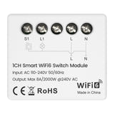 AVATTO WSM20-W1 - Module interrupteur connecté Wi-Fi 6 avec mesure d'énergie