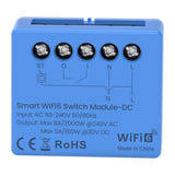 AVATTO WSM20DC - Module relais connecté Wi-Fi 6 à contact sec : commande portail garage