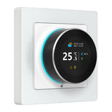 AVATTO WT20R-BH-3A-W - Thermostat connecté Wi-Fi à bague rotative pour chaudière 3 A : molette rotative mur