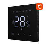 AVATTO WT410-BH-3A-B - Thermostat connecté Wi-Fi pour chaudière 3 A, noir : façade tactile wt410bh
