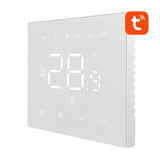 AVATTO WT410-BH-3A-W - Thermostat connecté Wi-Fi pour chaudière, 3 A (blanc) : mural écran