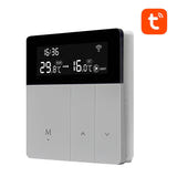 AVATTO WT50 - Thermostat connecté pour chauffe-eau (Wi-Fi, Tuya) : écran LCD face