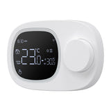 AVATTO WT598-1T1 - Thermostat connecté Wi-Fi et RF433, à poser ou à fixer au mur : réglage demi degré