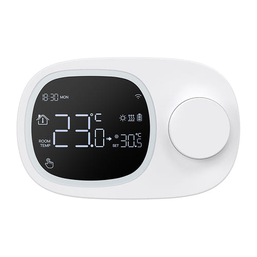 AVATTO WT598 - Thermostat connecté Wi-Fi chauffage et climatisation : molette