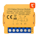 AVATTO ZDMS16-2 - Module interrupteur connecté ZigBee 2 canaux