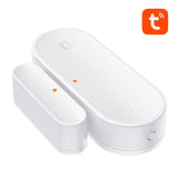 AVATTO ZDS16 - Capteur d'ouverture de porte et fenêtre ZigBee : aimant adhésif montage