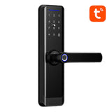 AVATTO ZSDL-A270-B-ALI-5572 - Serrure connectée ZigBee à empreinte digitale, noir : logement piles AA