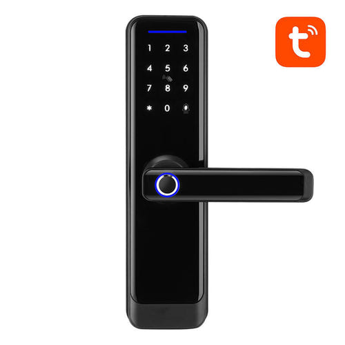 AVATTO ZSDL-A270-B-ALI-6072 - Serrure connectée ZigBee à empreinte digitale, noir : noire 6072