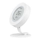 AVATTO ZWSH16 - Capteur de température et d'humidité ZigBee à écran E-ink : indicateur confort sourire