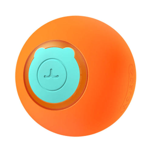 Rojeco RWJ-12 - Balle interactive pour chat (orange)