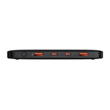 Baseus Blade PPBL000201 - Batterie externe 20 000 mAh 100 W, 4 ports, écran, noire - visuel 4
