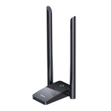 Baseus FastJoy - Adaptateur WiFi 6 USB 1800 Mbps double bande, antennes 5 dBi (noir) (vue 1)