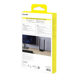 Baseus FastJoy - Adaptateur WiFi 6 USB 1800 Mbps double bande, antennes 5 dBi (noir) (vue 8)