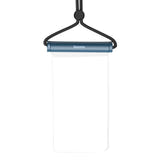 Baseus AquaGlide - Pochette étanche IPX8 pour smartphone (bleu)