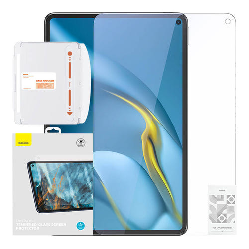 Baseus Crystal - Verre trempé 0,3 mm pour Huawei MatePad et MatePad Pro 10,8 pouces