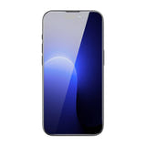 Baseus Crystal SGBL110102 - Verre trempé 0,3 mm anti-poussière pour iPhone 14 Pro, lot de 2 : couverture écran intégrale