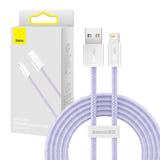Baseus Dynamic - Câble USB vers Lightning 2,4 A, 2 m, violet