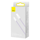 Baseus Dynamic - Câble USB vers Lightning 2,4 A, 2 m, violet : longueur 2 mètres câble