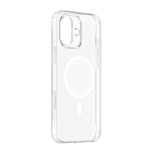 Baseus iP16 TouchButton - Coque magnétique pour iPhone 16 (transparente)