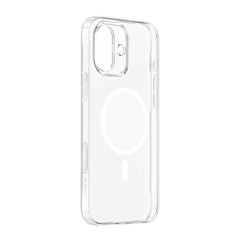 Baseus iP16 TouchButton - Coque magnétique pour iPhone 16 (transparente)