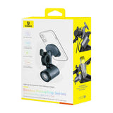Baseus PrimeTrip - Support vélo 2 en 1 pour smartphone avec lampe LED détachable (noir) : corps aluminium ABS