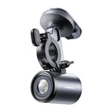 Baseus PrimeTrip - Support vélo 2 en 1 pour smartphone avec lampe LED détachable (noir) (vue 1)