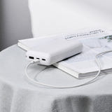 Baseus Simple Wisdom - Kit de 2 câbles USB vers micro-USB 2,1 A, 1,5 m, blanc : pliage 360 degrés