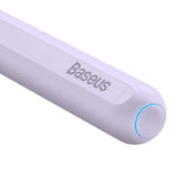 Baseus Smooth Writing 2 SXBC060105 - Stylet actif pour iPad à charge magnétique, violet : inclinaison épaisseur trait