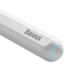 Baseus Smooth Writing 2 SXBC060102 - Stylet actif pour iPad à charge magnétique, blanc : aimant tranche tablette