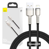 Baseus Cafule - Câble USB vers Lightning 1 m 2,4 A (noir) (vue 1)