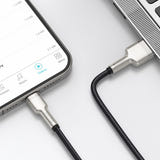 Baseus Cafule - Câble USB vers Lightning 1 m 2,4 A (noir) (vue 11)