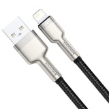 Baseus Cafule - Câble USB vers Lightning 1 m 2,4 A (noir) (vue 4)