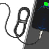 Baseus Cafule - Câble USB vers Lightning 1 m 2,4 A (noir) (vue 5)