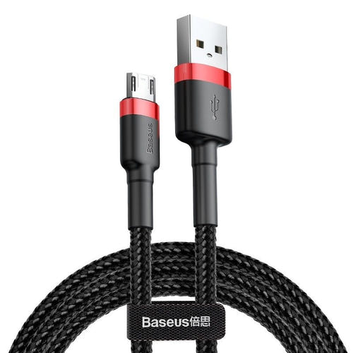 Baseus Cafule - Câble USB vers micro-USB 2 m 1,5 A (rouge/noir) (vue 1)