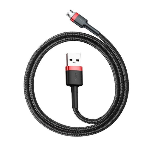 Baseus Cafule - Câble USB vers micro-USB 2 m 1,5 A (rouge/noir) (vue 3)