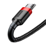 Baseus Cafule - Câble USB vers micro-USB 2 m 1,5 A (rouge/noir) (vue 5)