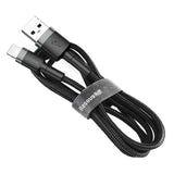 Baseus Cafule - Câble USB vers Lightning 2 m 1,5 A (gris/noir) (vue 3)