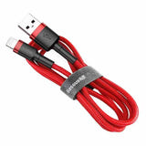 Baseus Cafule - Câble USB vers Lightning 0,5 m 2,4 A (rouge) (vue 4)