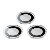 Baseus SGZT030302 - Verre trempé 0,33 mm pour objectifs iPhone 13 Pro / 13 Pro Max : posé sur caméra arrière