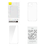 Baseus Crystal Series - Coque transparente pour iPhone 14 Plus avec verre trempé - visuel 6