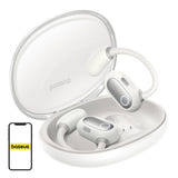 Baseus Eli Sport 1 - Écouteurs sport à oreille libre (blanc) (vue 1)