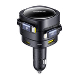 Baseus Enjoyment Max - Chargeur voiture 90 W, 2 câbles intégrés et 2 ports (noir) - visuel 3