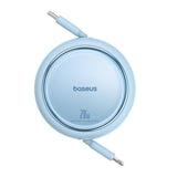 Baseus Free2Pull - Câble rétractable USB-C vers Lightning 20 W (bleu) (vue 3)