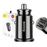 Baseus Grain - Chargeur allume-cigare 2 ports USB 3,1 A (vue 7)